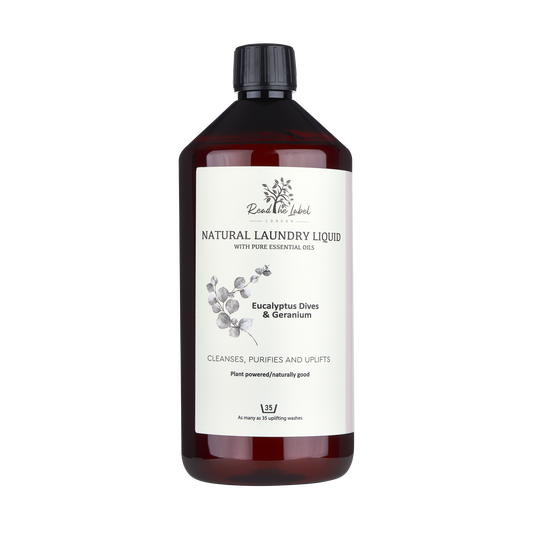 Natural Laundry Liquid – Eucalyptus & Geranium
