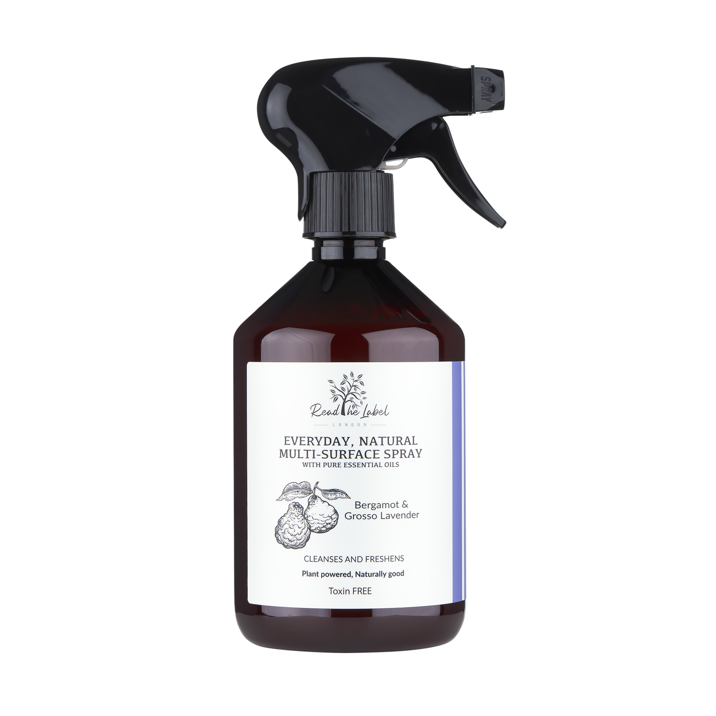 Natural Multi-Surface Cleaner – Bergamot & Grosso Lavender
