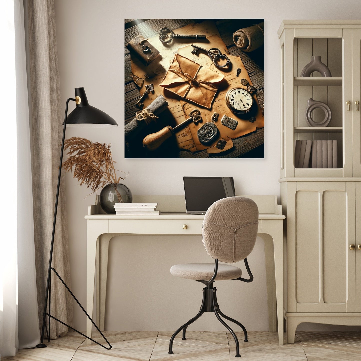 Clues of the Past Canvas
