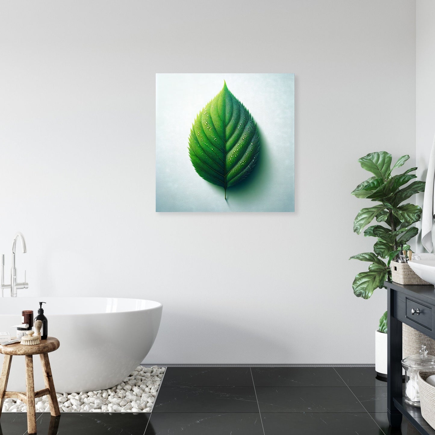 Dewdrop Serenity Canvas