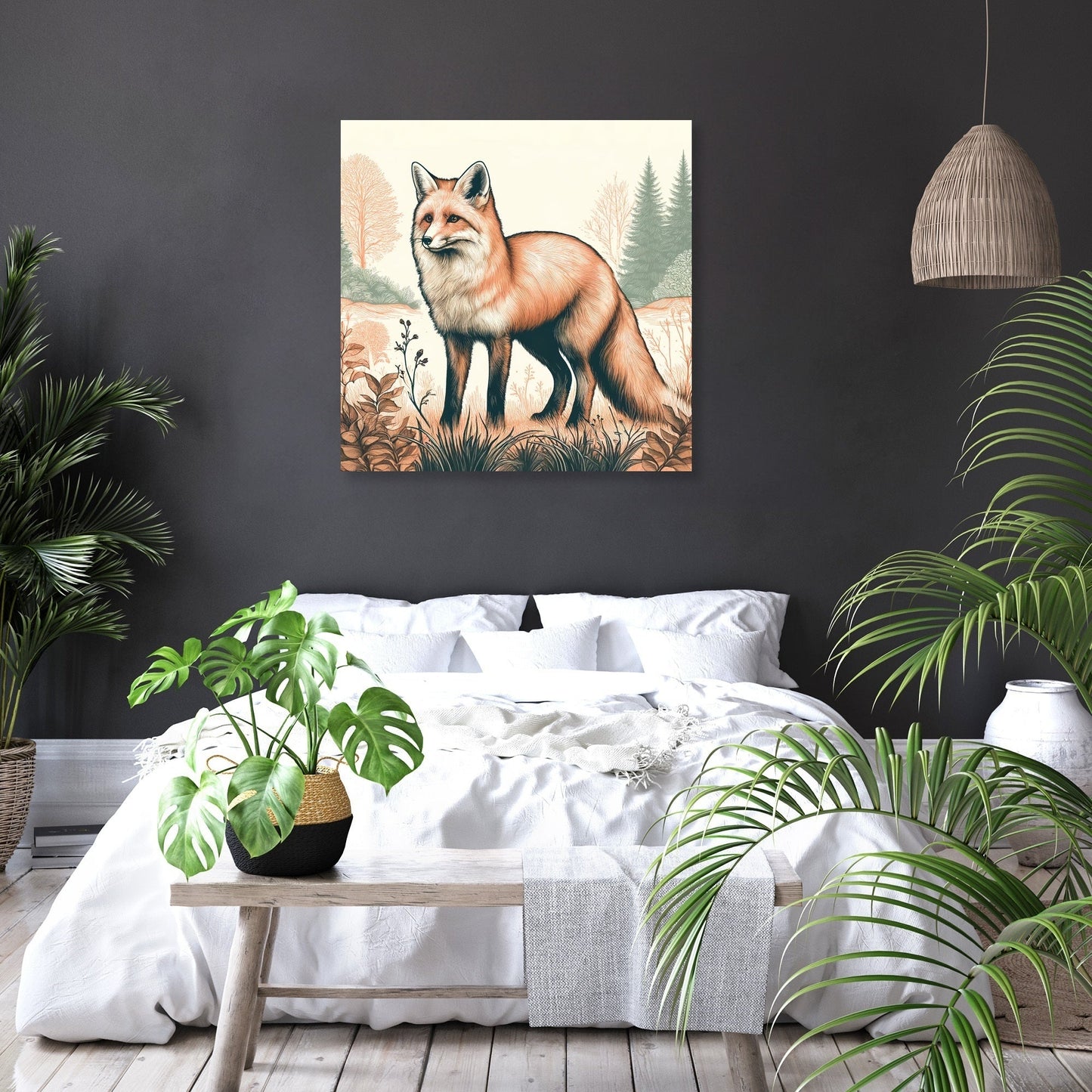 Forest Fox Canvas