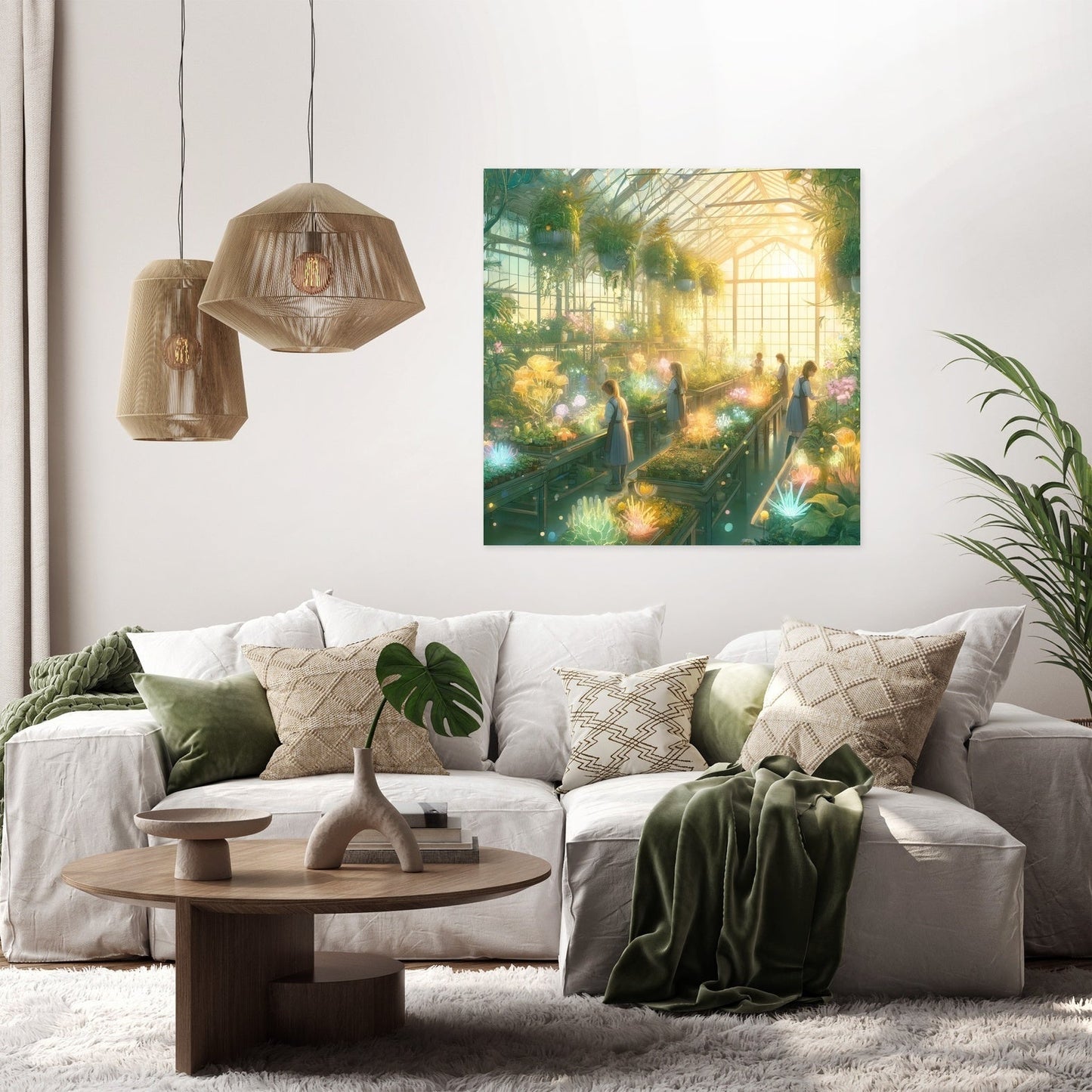 Magical Greenhouse Canvas