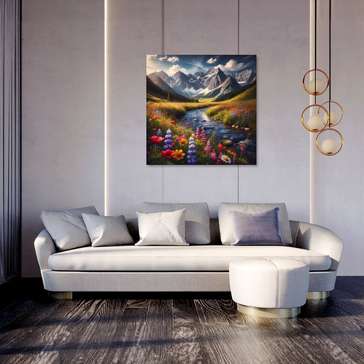 Mountain Harmony Canvas