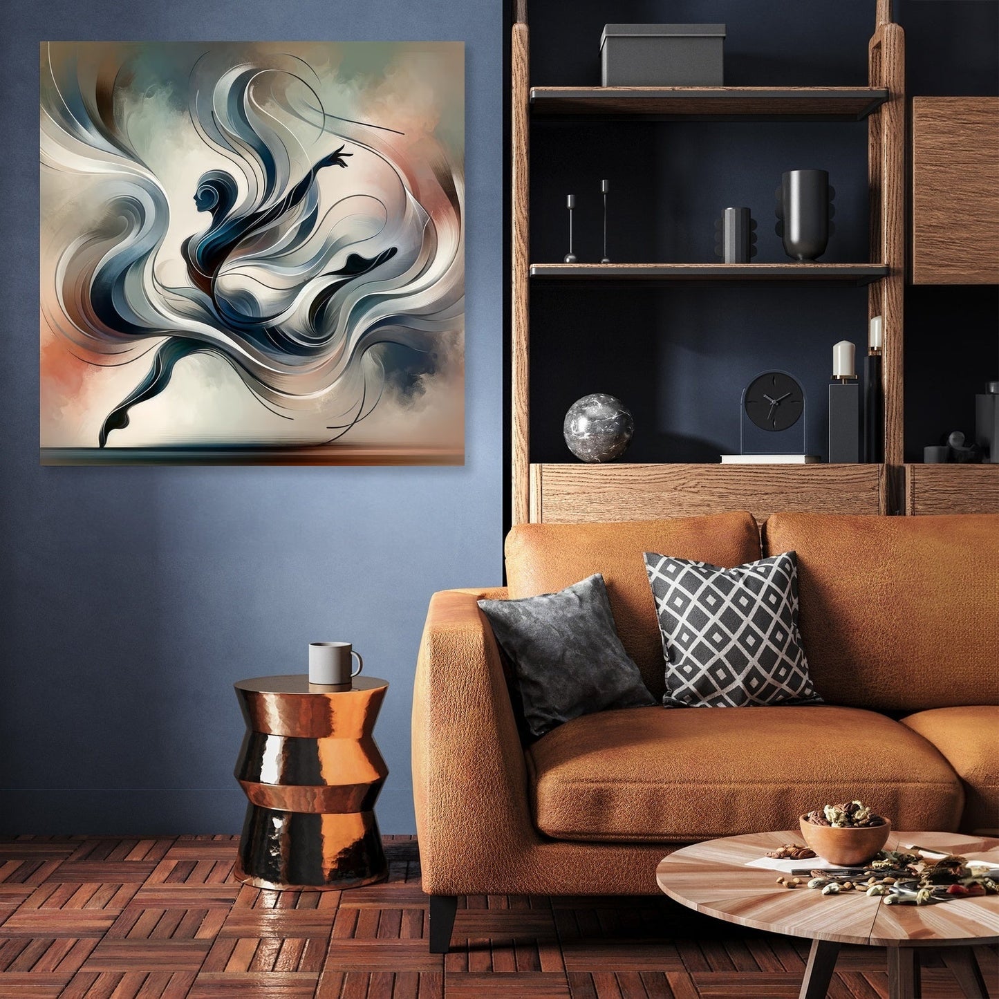 Fluid Dance Canvas