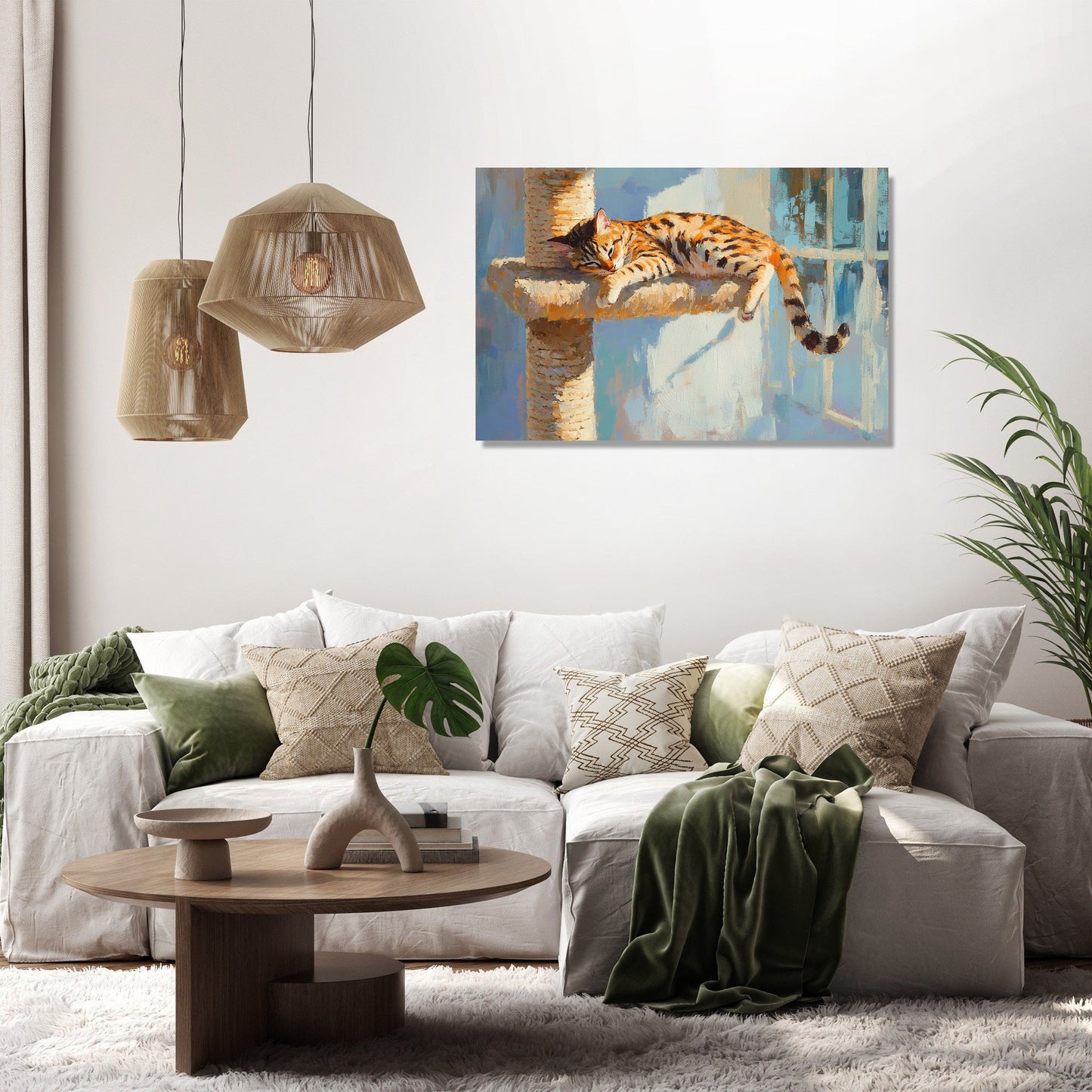 Bengal Ascent Canvas