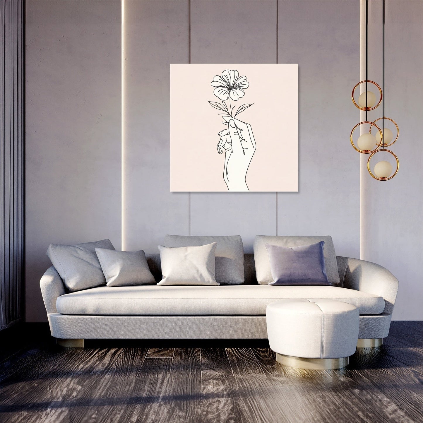 Tender Bloom Canvas