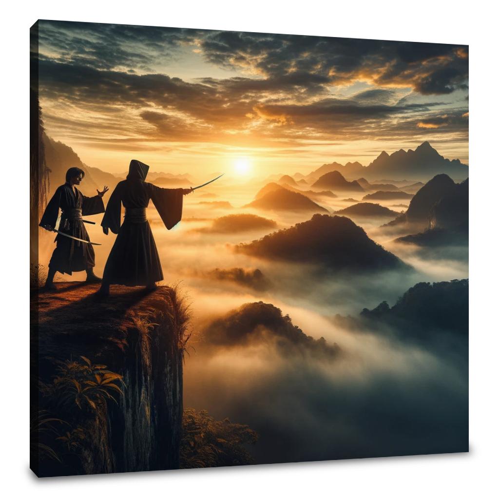 Dawn Duel Canvas