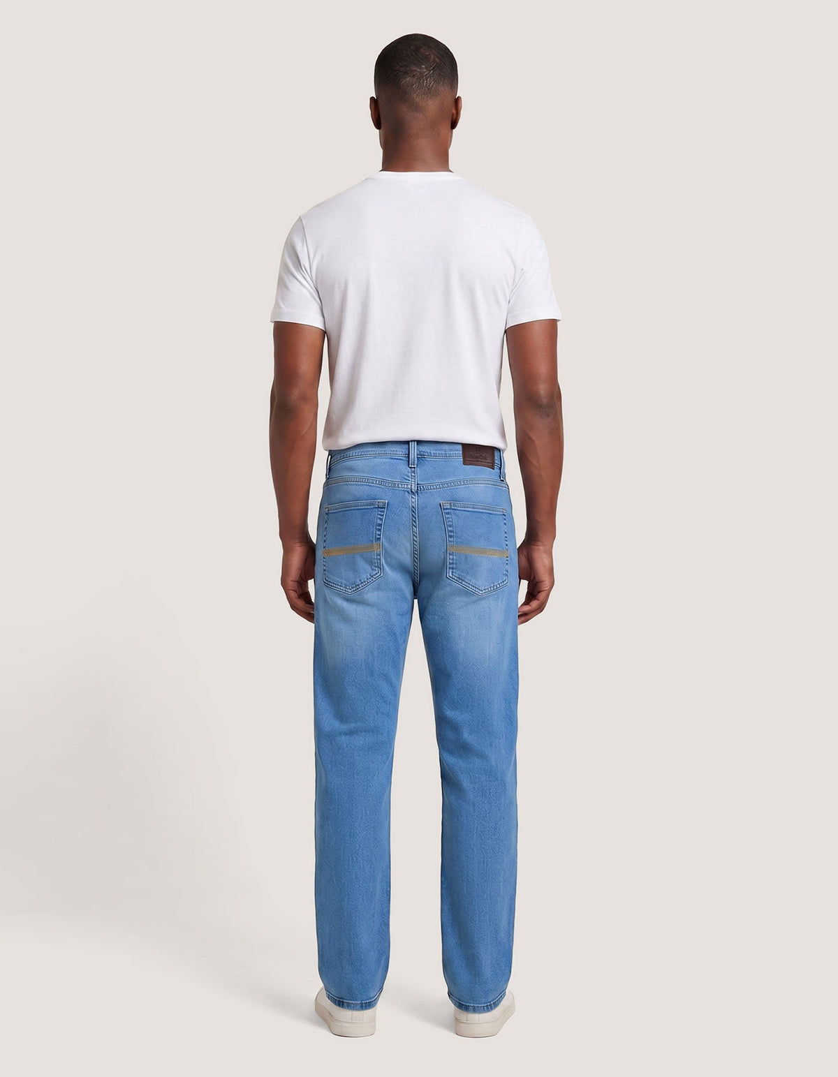 Ice Blue Comfort Stretch Jeans - Regular Fit