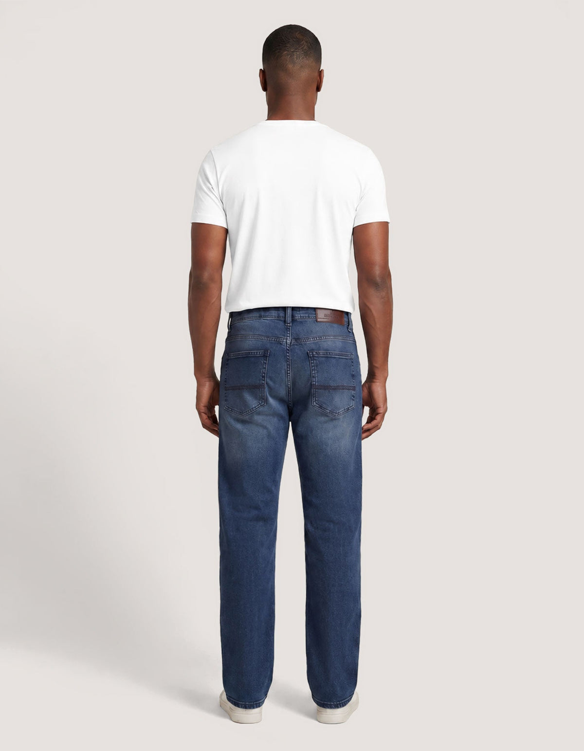 Medium Denim Blue Regular Fit Jeans