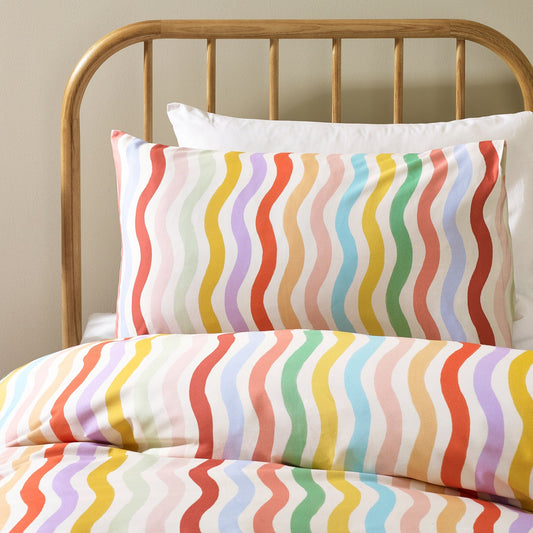 Happy Days Organic Cotton Duvet Cover & Pillowcase