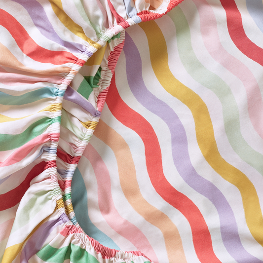 Happy Days Organic Cotton Fitted Sheet