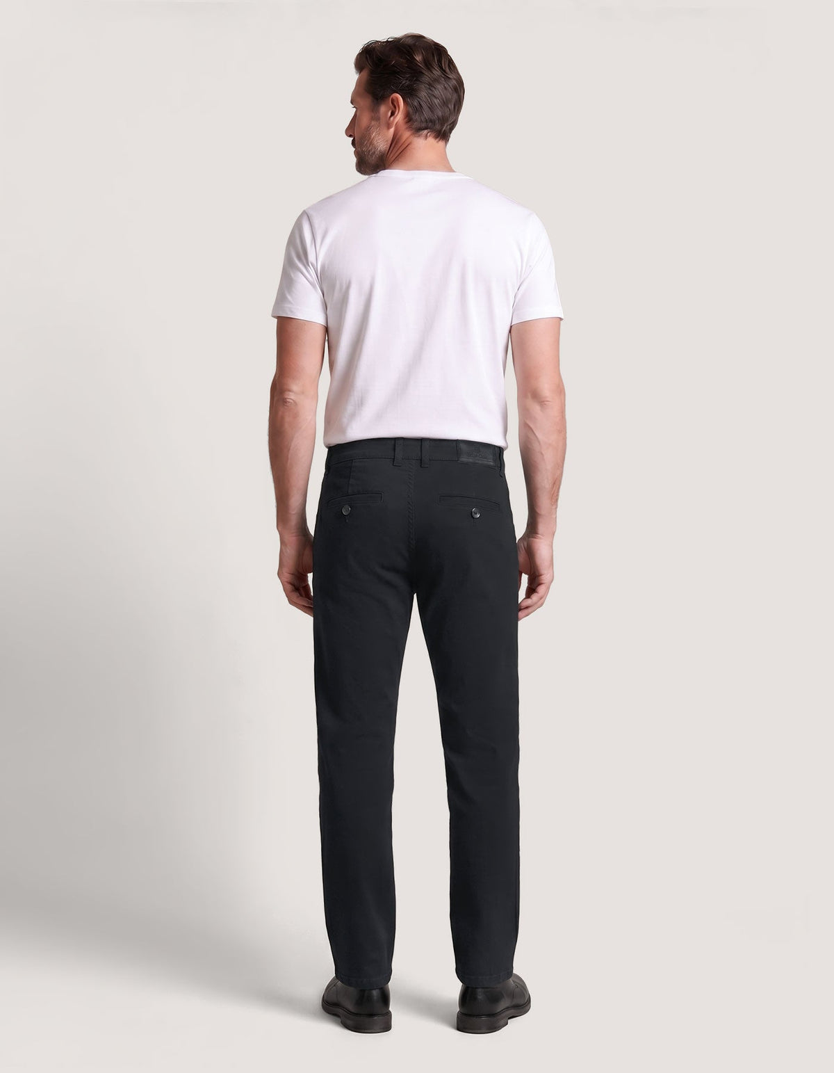 Black Cross Pocket Jeans - Smart Casual Stretch