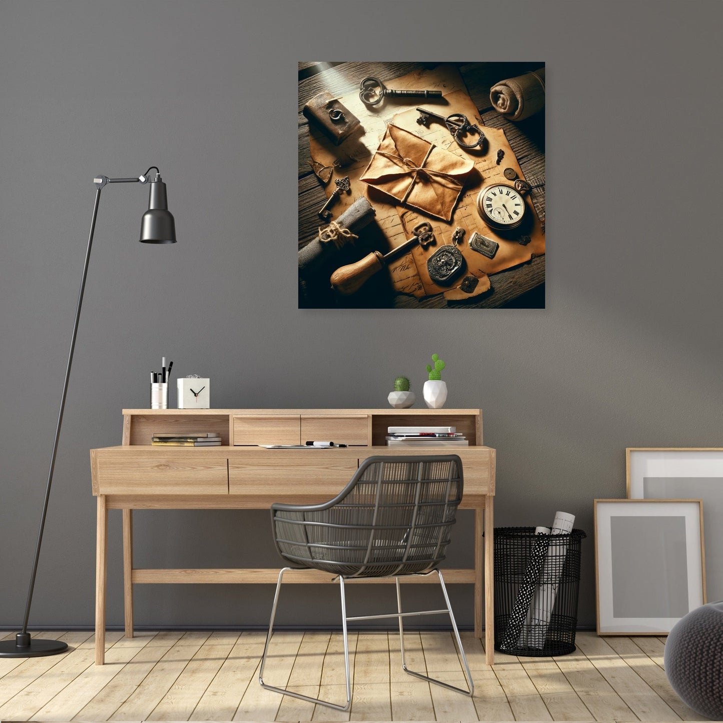 Clues of the Past Canvas