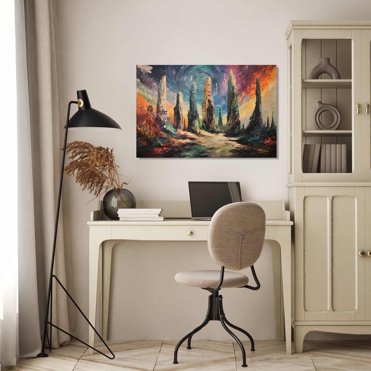 Alien Monument Canvas