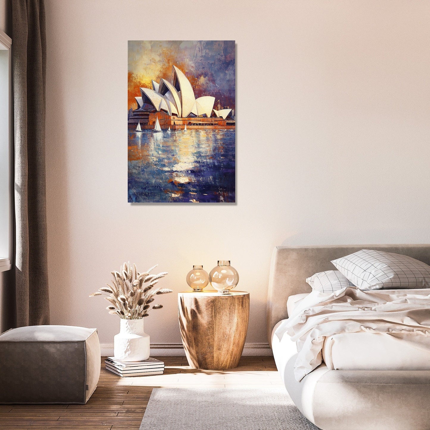 Sunlit Sydney Opera Canvas