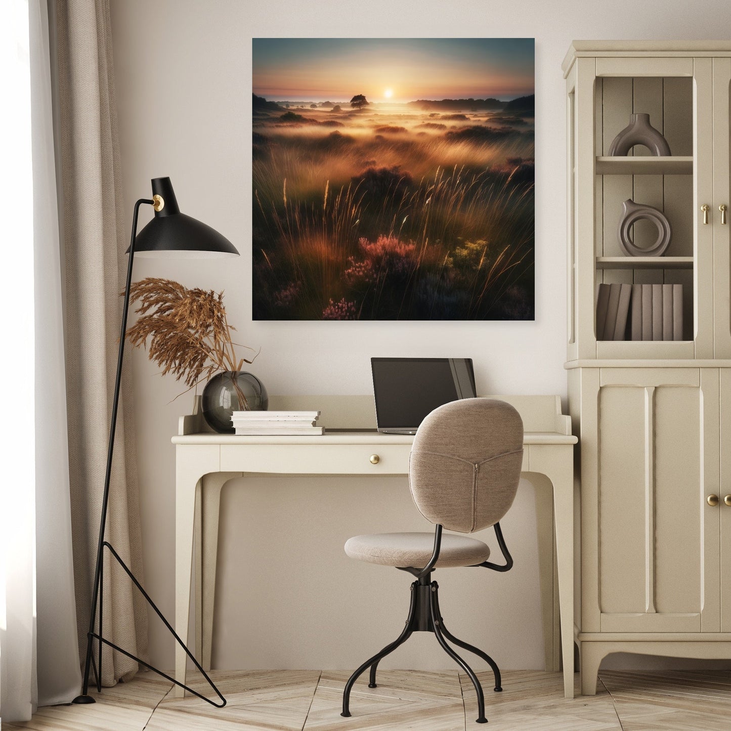 Golden Meadow Canvas
