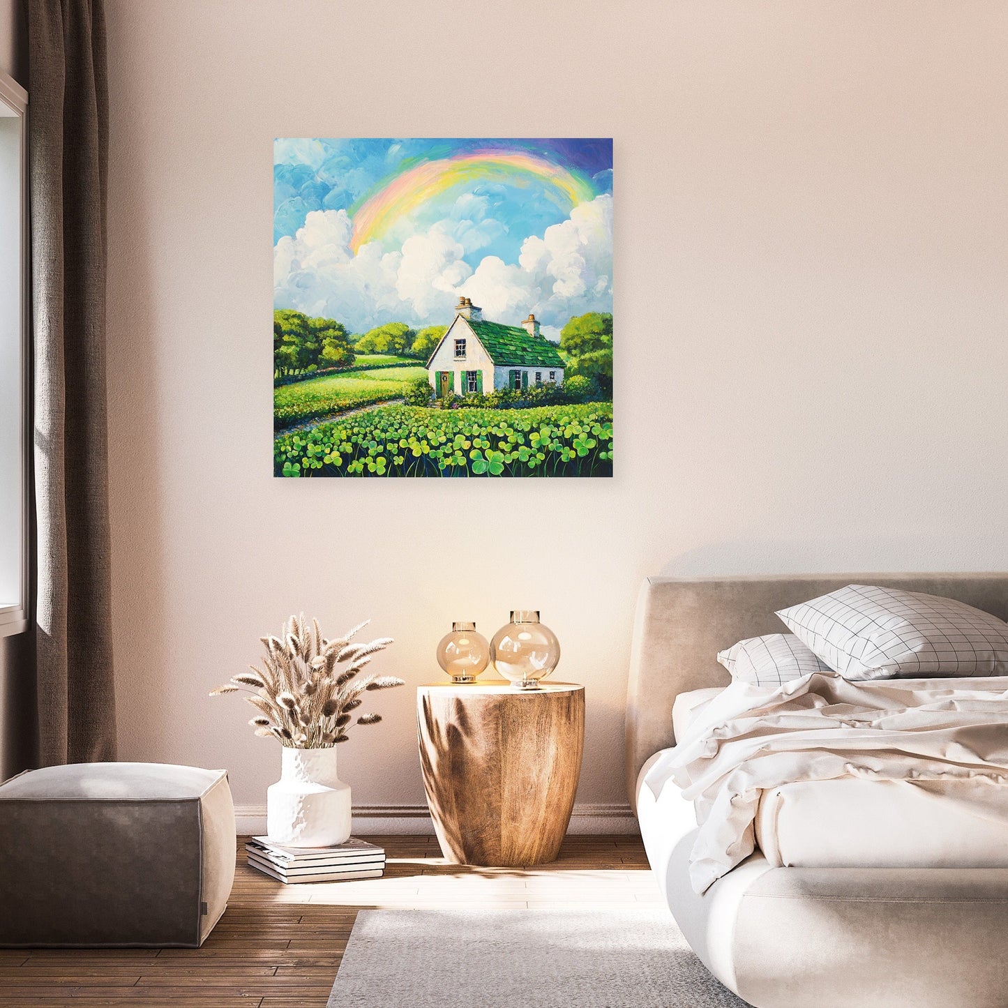Irish Cottage Canvas