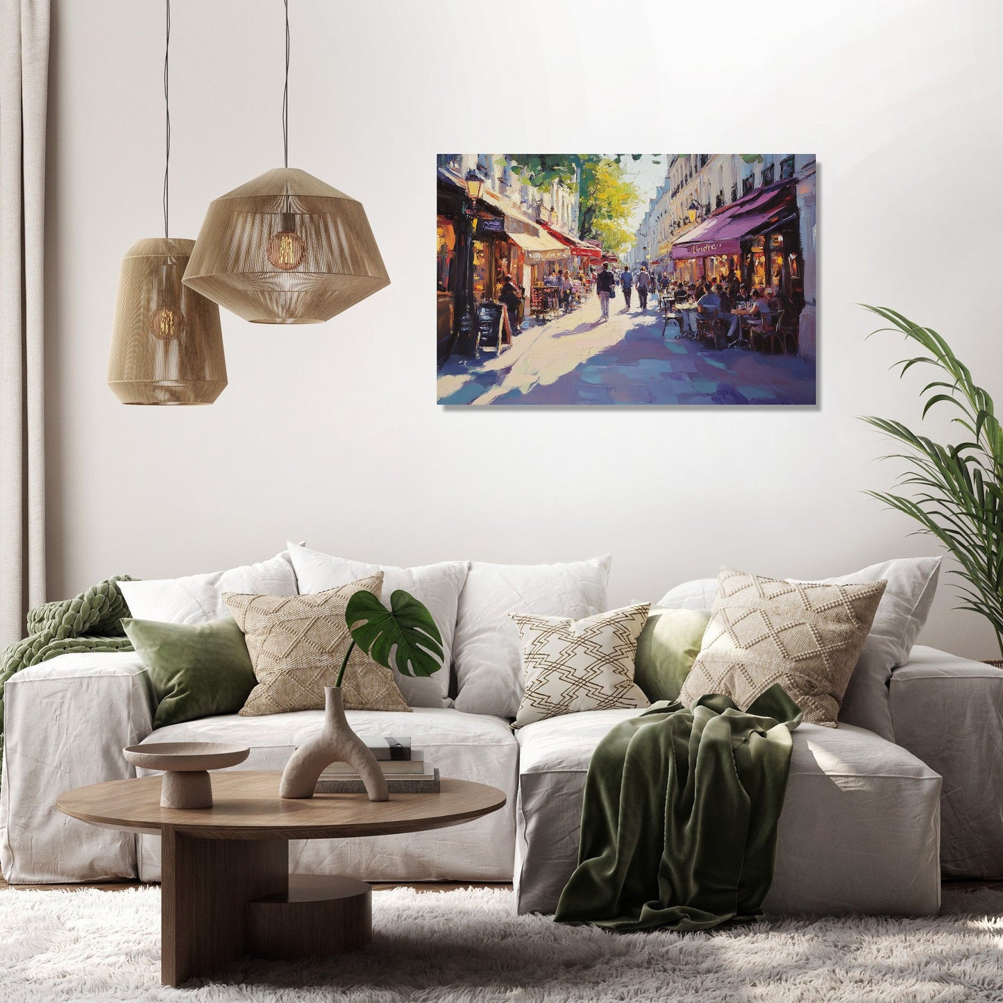 Rue d'Alsace-Lorraine Canvas
