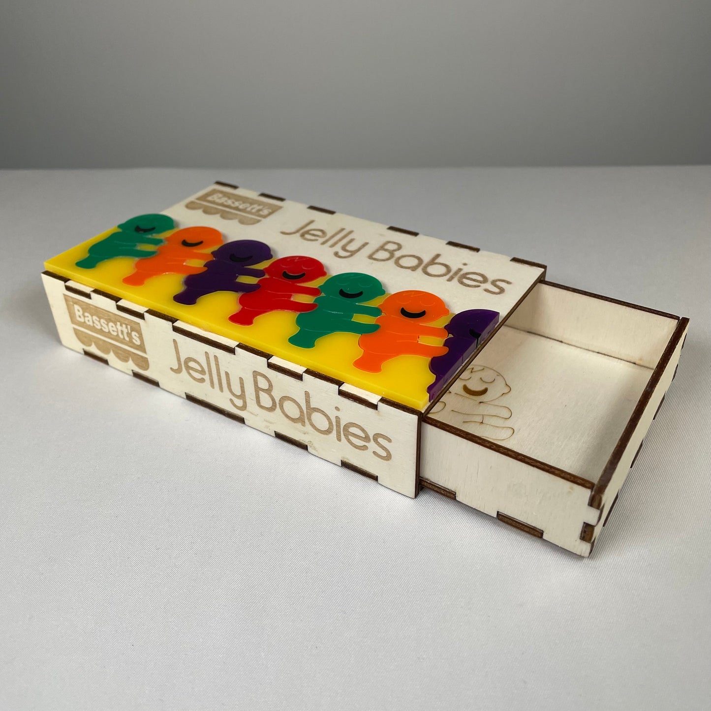 Jelly Babies Box - Pre-Built Model by Curious Rabbit ®