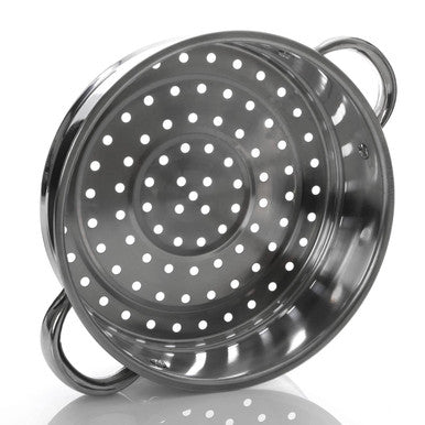 3 Tier Stainless Steel Steamer with Glass Lid