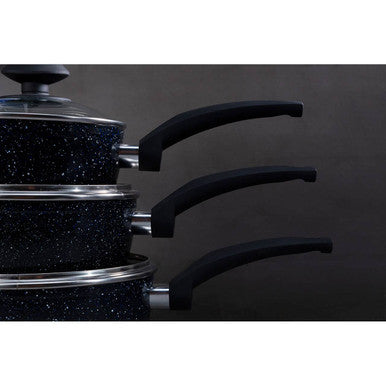 Stoneflam 18Cm Saucepan With Glass Lid