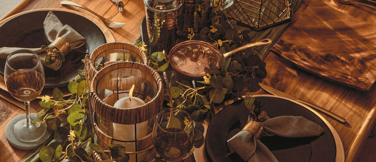 Copper Mini Saucepan Serving Dish | Cyprus