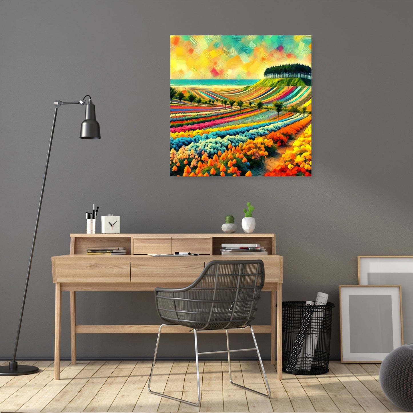 Seaside Bloom Canvas