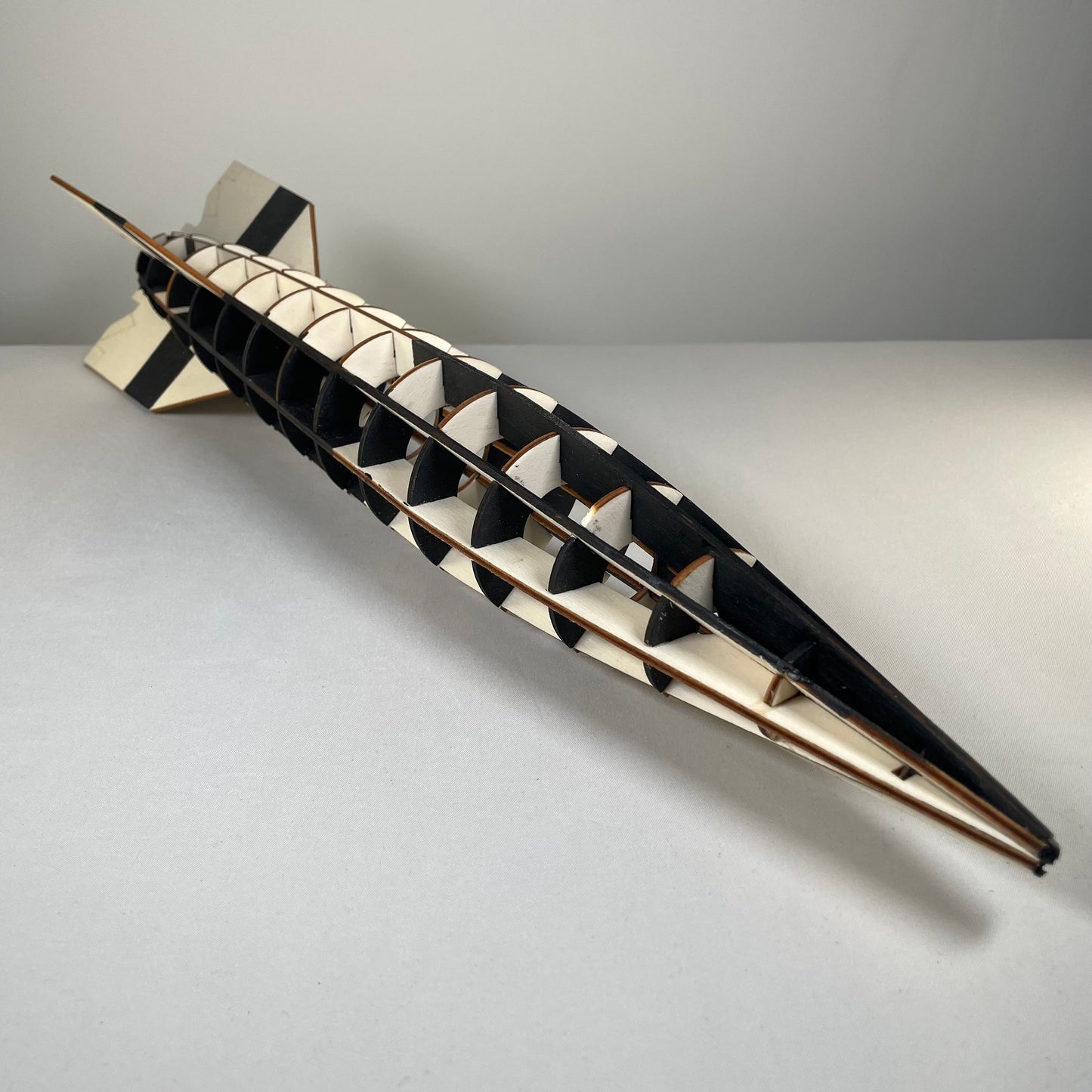 Prop V2 Rocket  - Pre-Built Model by Curious Rabbit ®