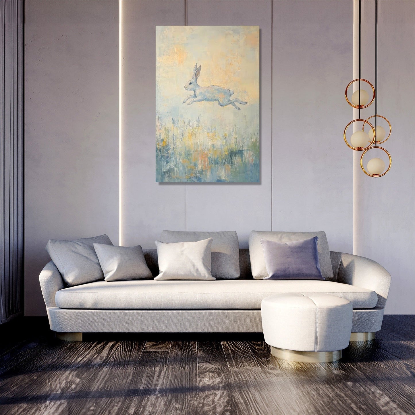 Rabbit's Path Canvas