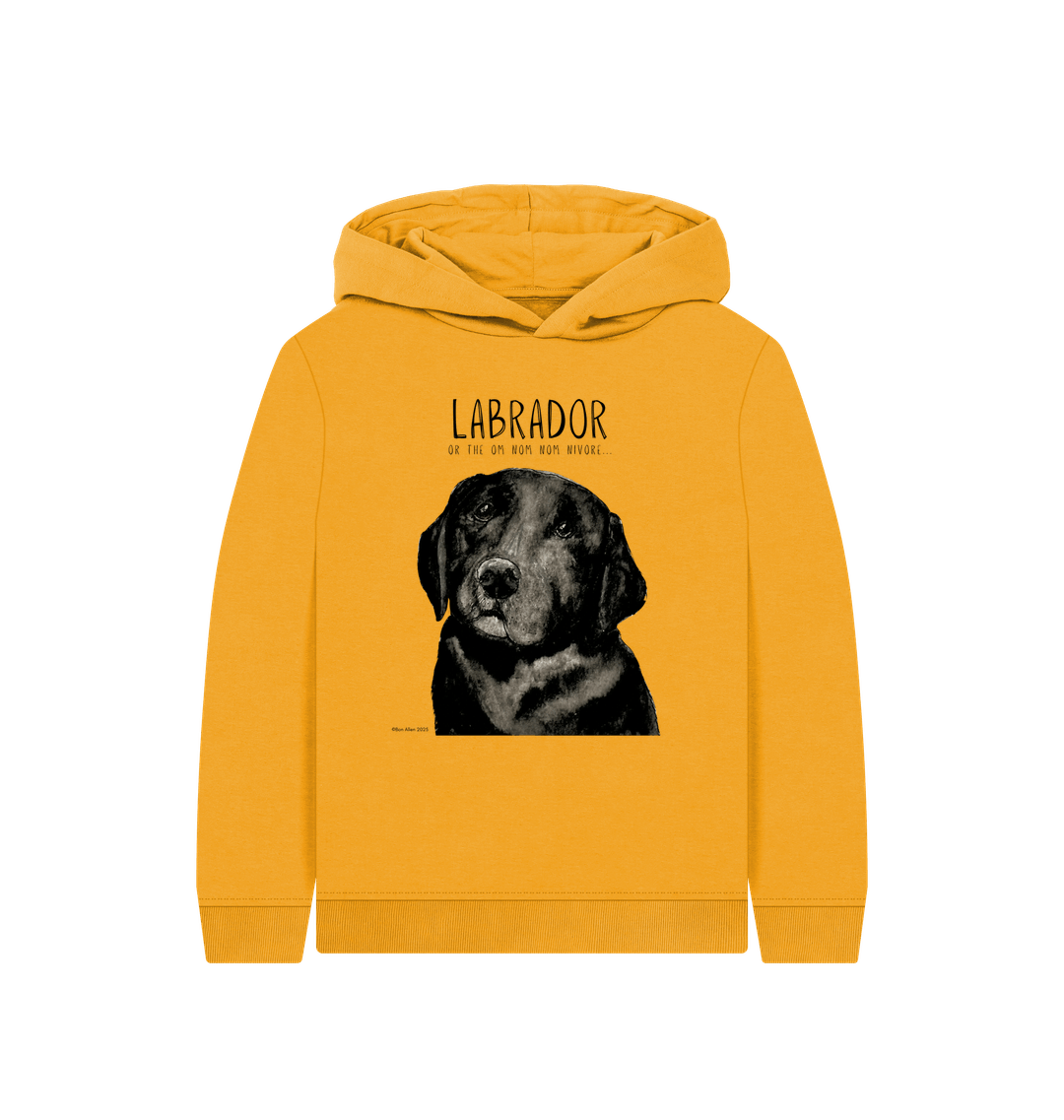 Snack Mode: Activated – The Black Labrador Kids’ Hoodie