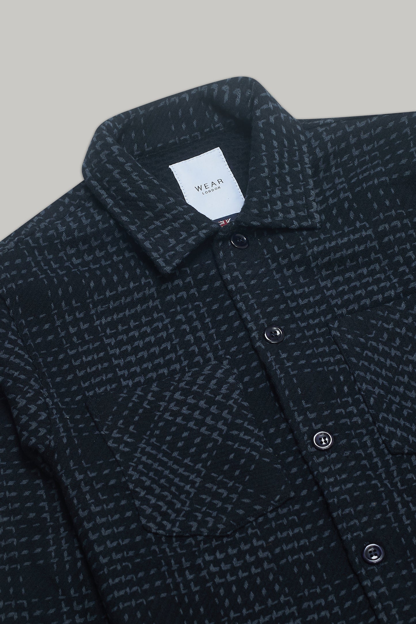 Bart Overshirt - Navy Blue Check
