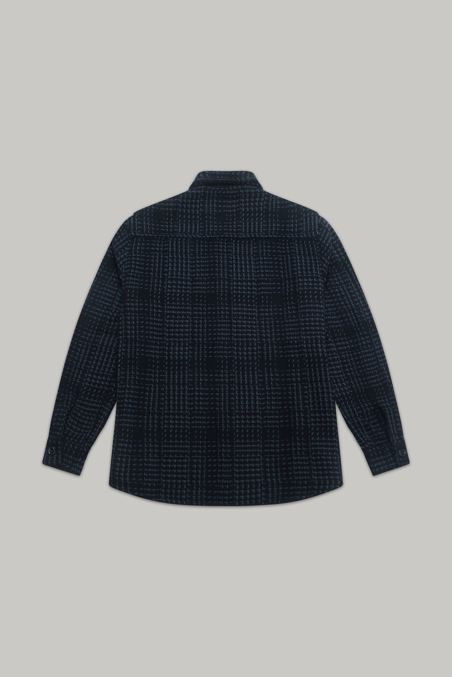 Bart Overshirt - Navy Blue Check