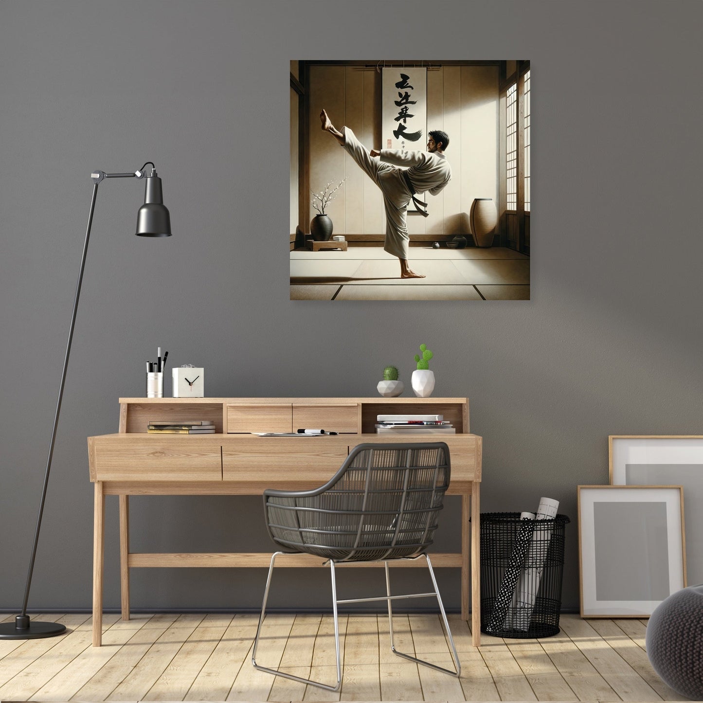 Martial Arts Focus Canvas
