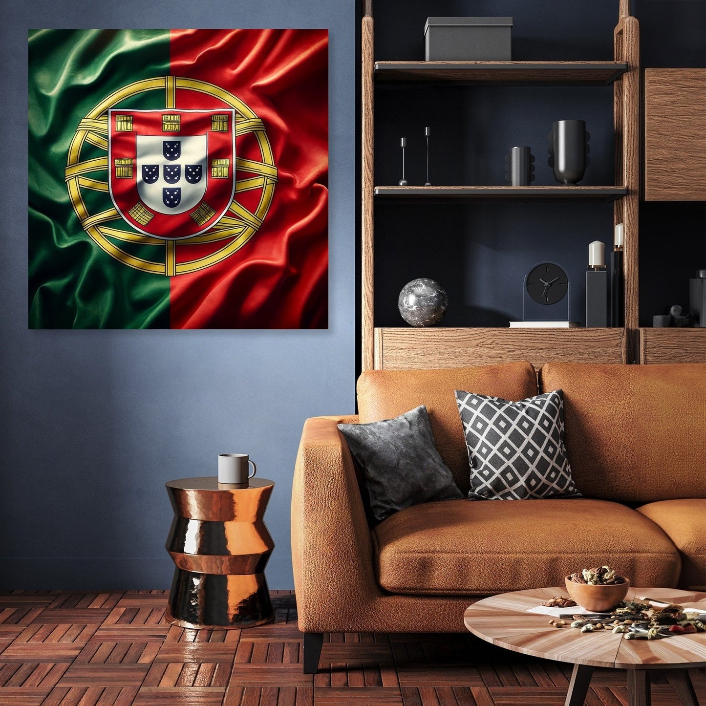 Portugal Flag Canvas