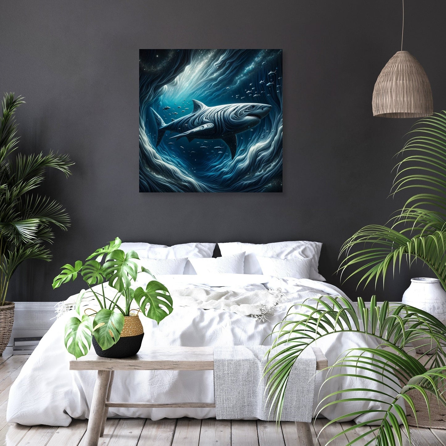Celestial Predator Canvas