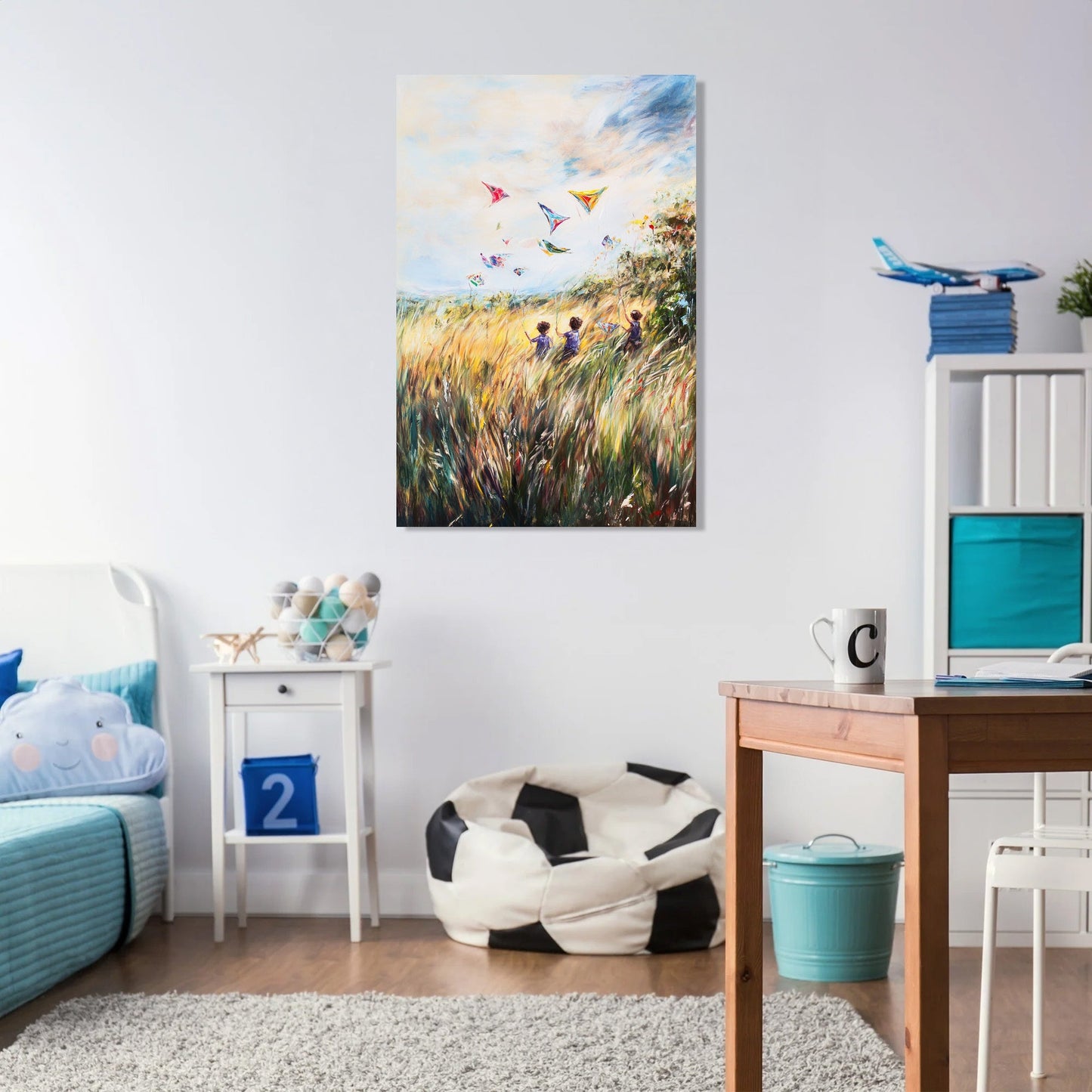 Kite Adventures on Canvas