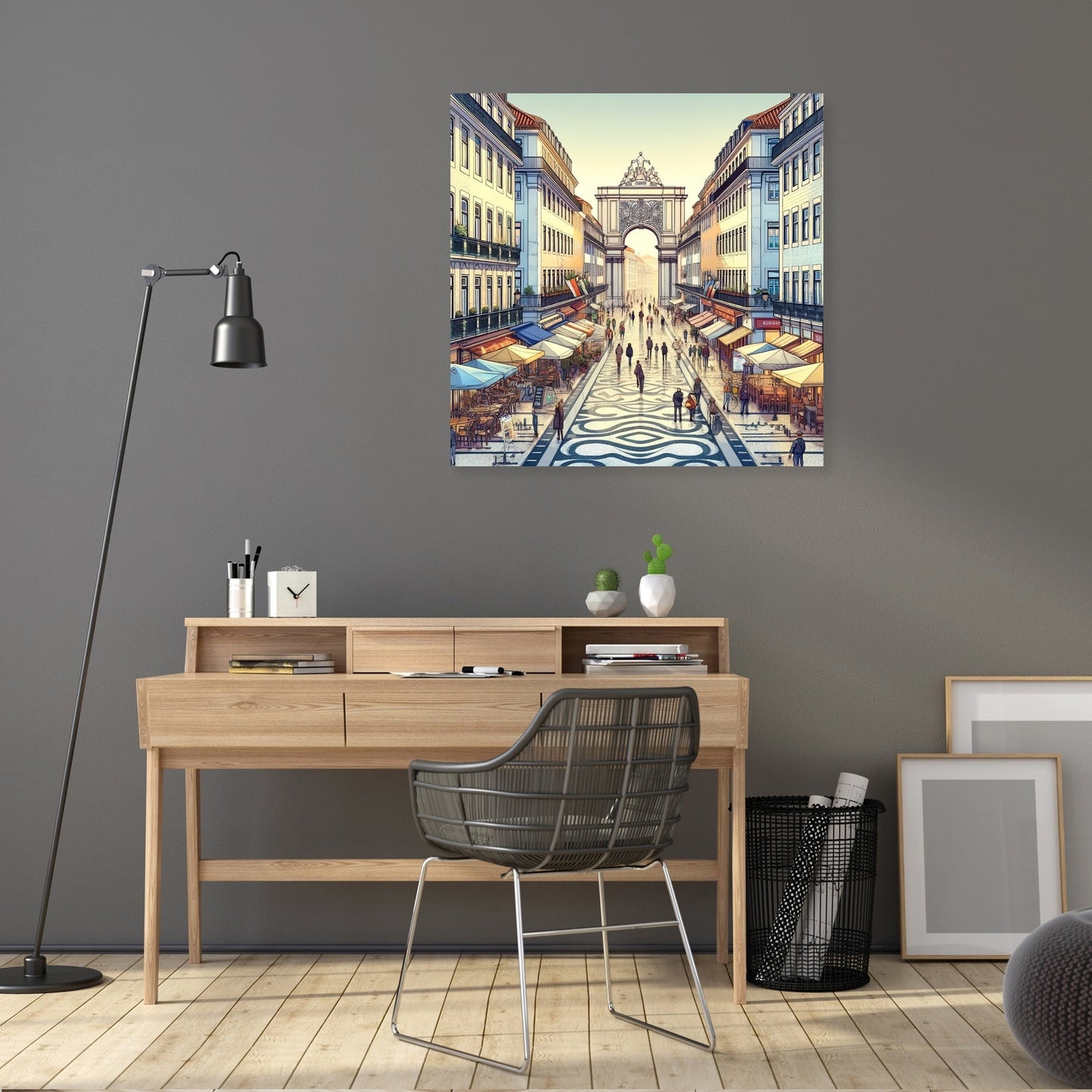 Rua Augusta Lisboa Canvas