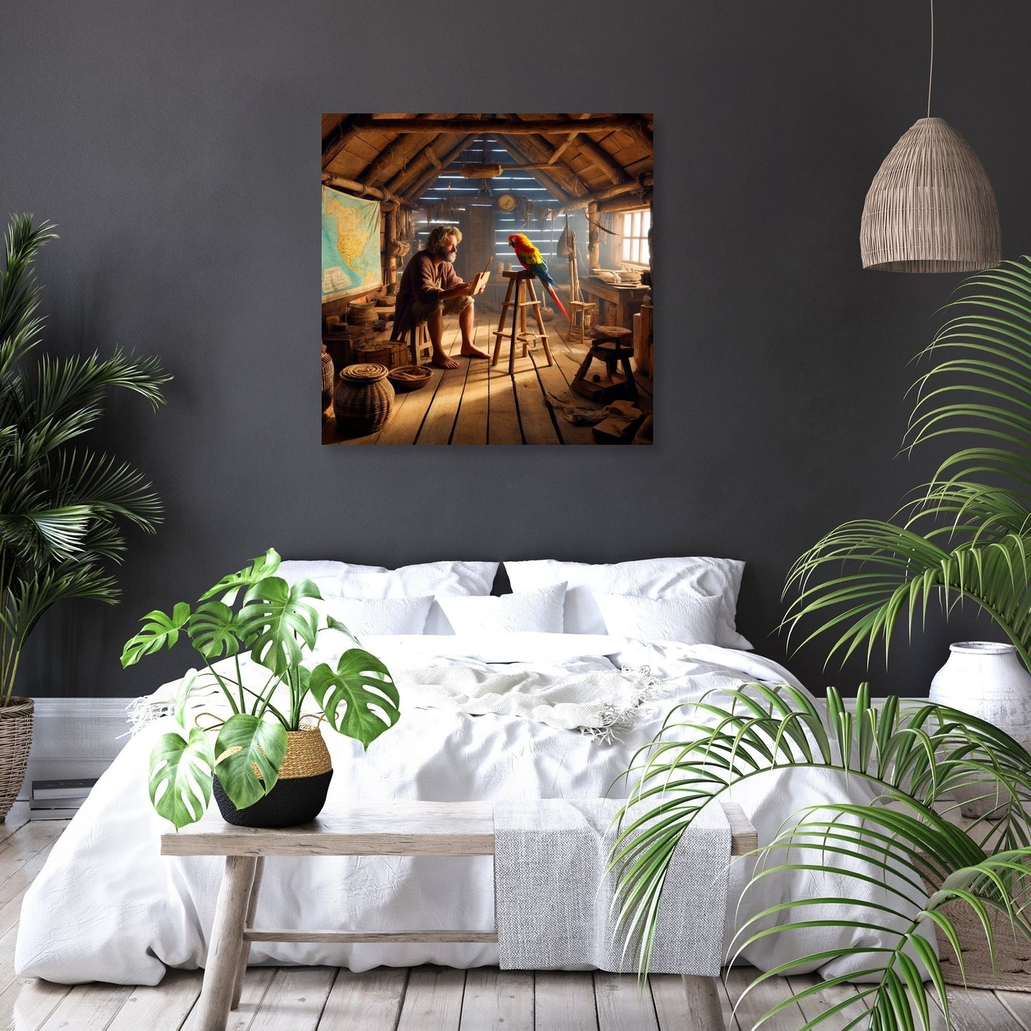 Island Companionship Canvas