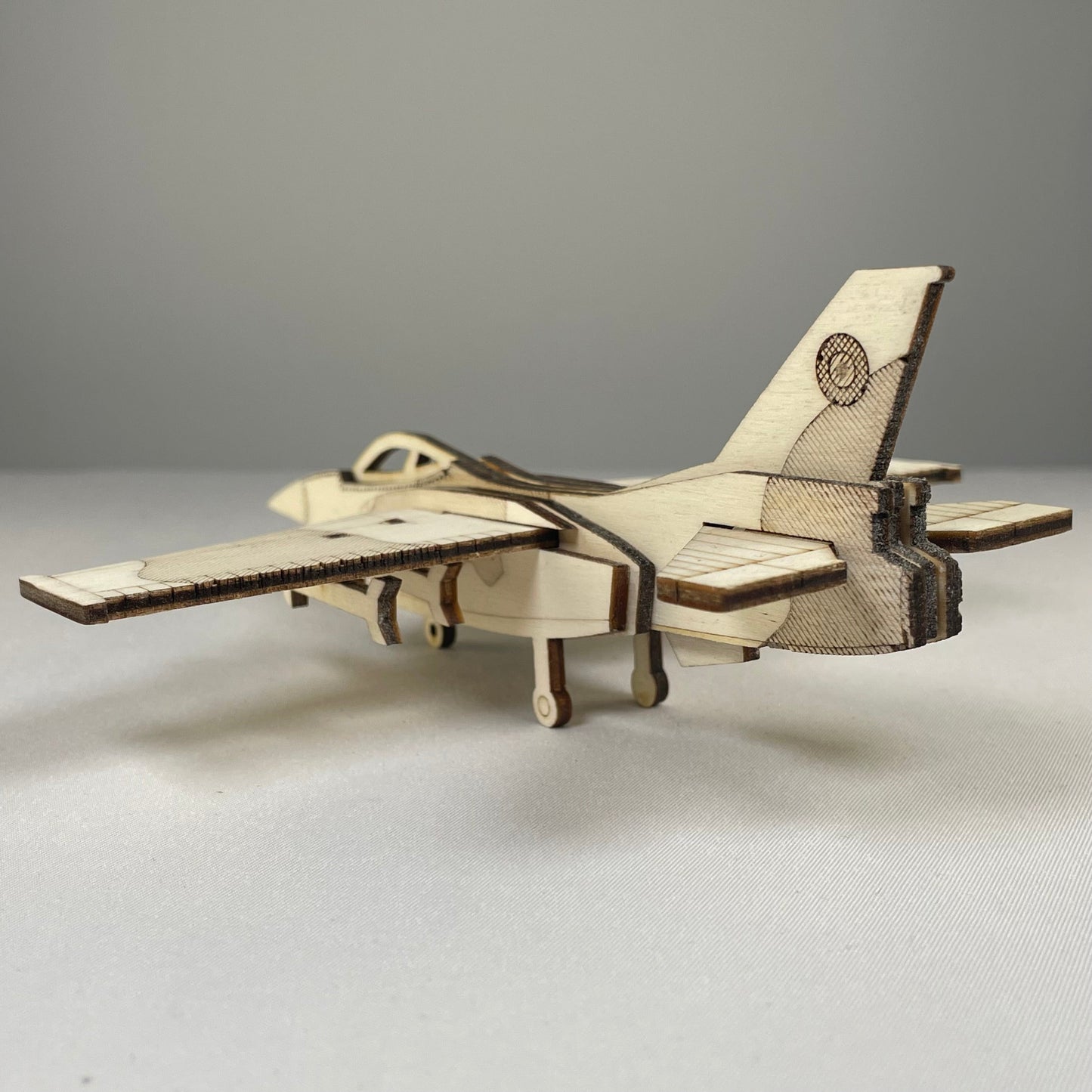 Jet Puzzle - Flatpack Model Kit by Curious Rabbit ®