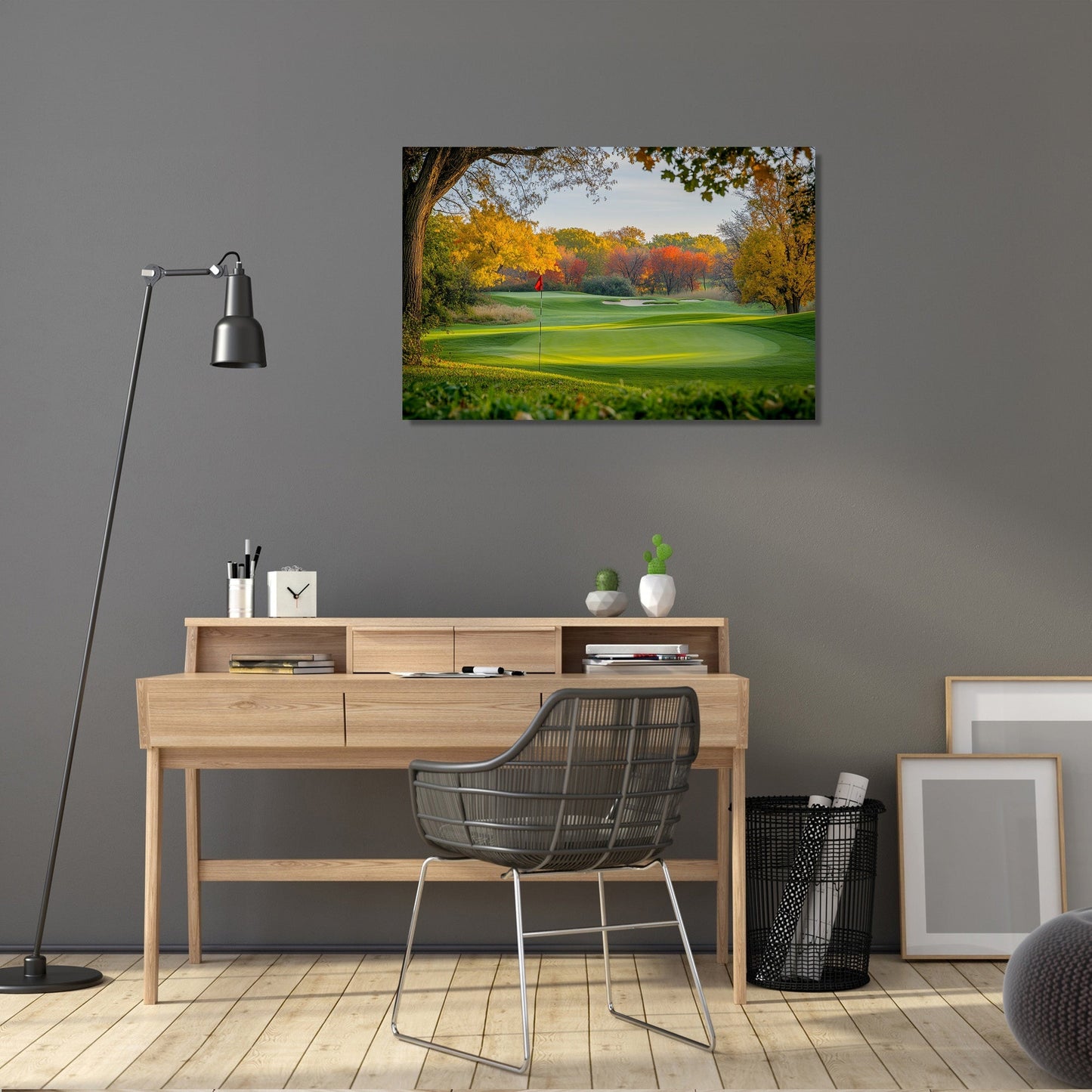 Golf Course Dawn Canvas