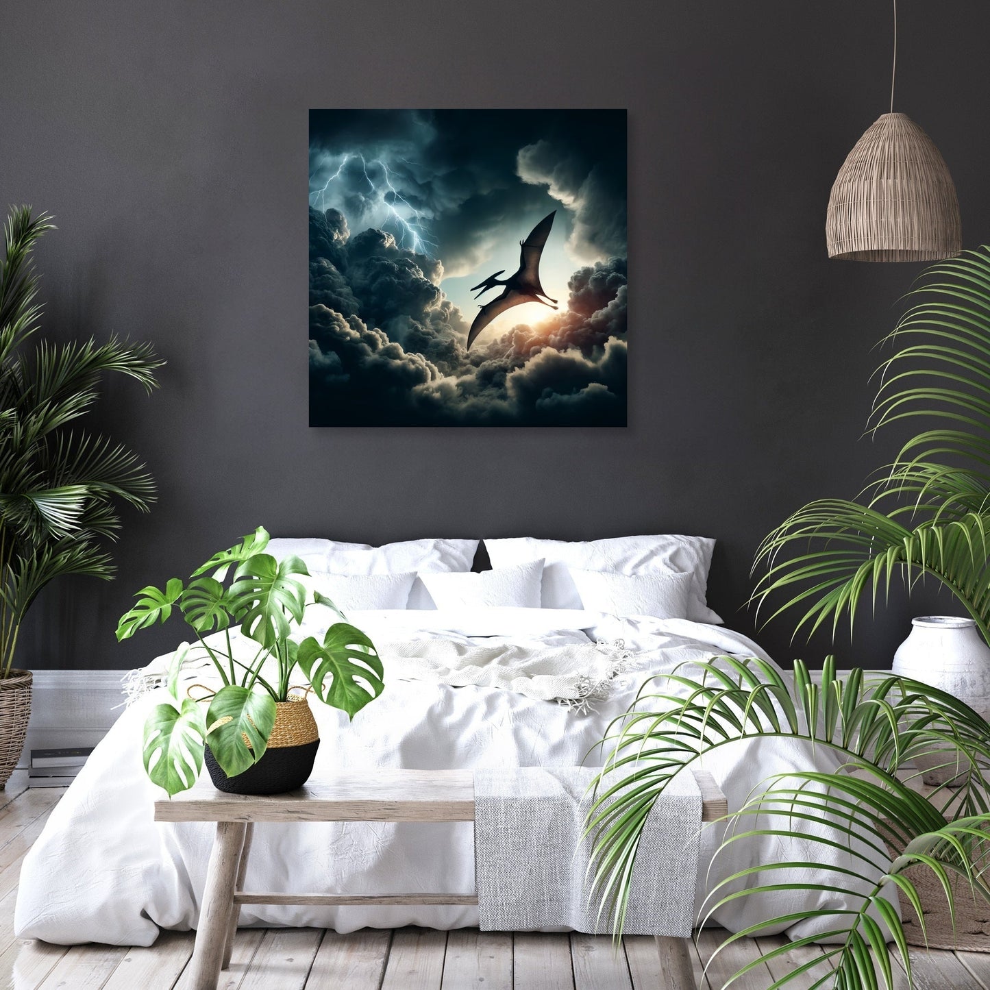 Storm Rider Pterodactyl Canvas