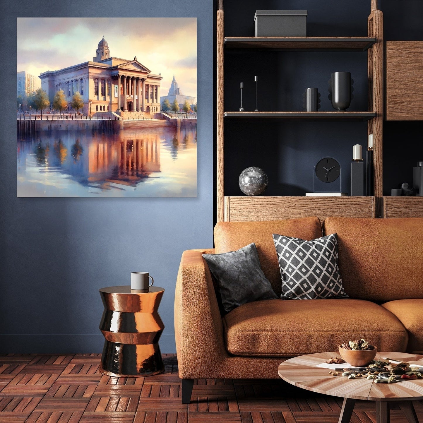 Morning Light at Liverpool Museum Canvas