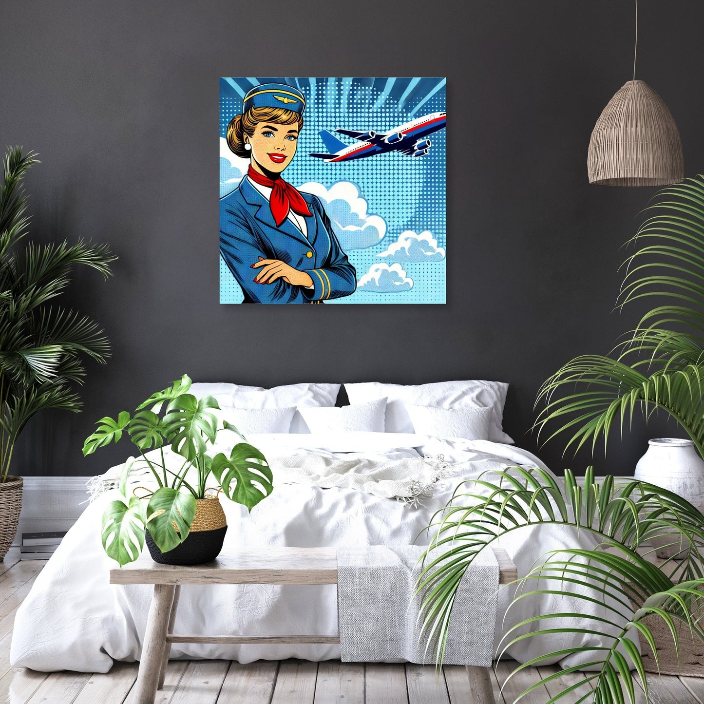 Skyward Elegance Canvas