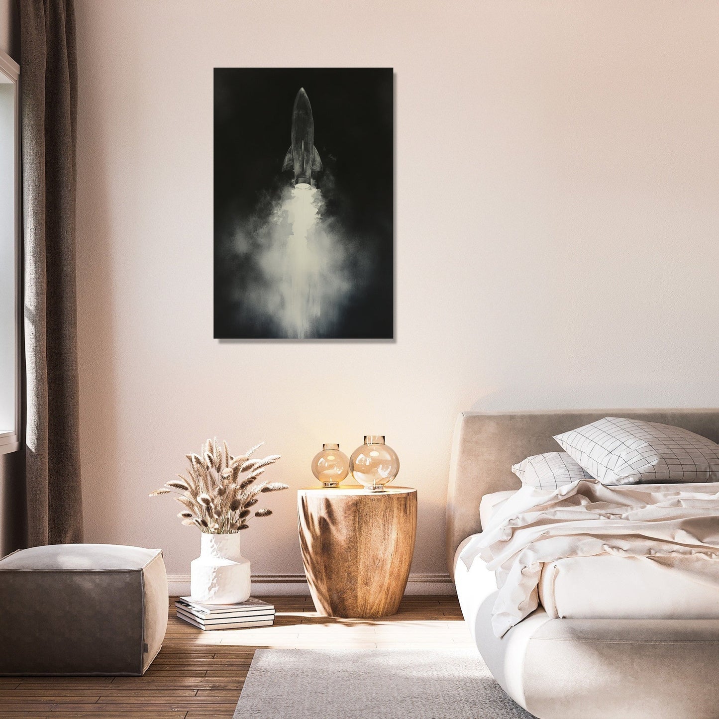 Launching Rocket Canvas