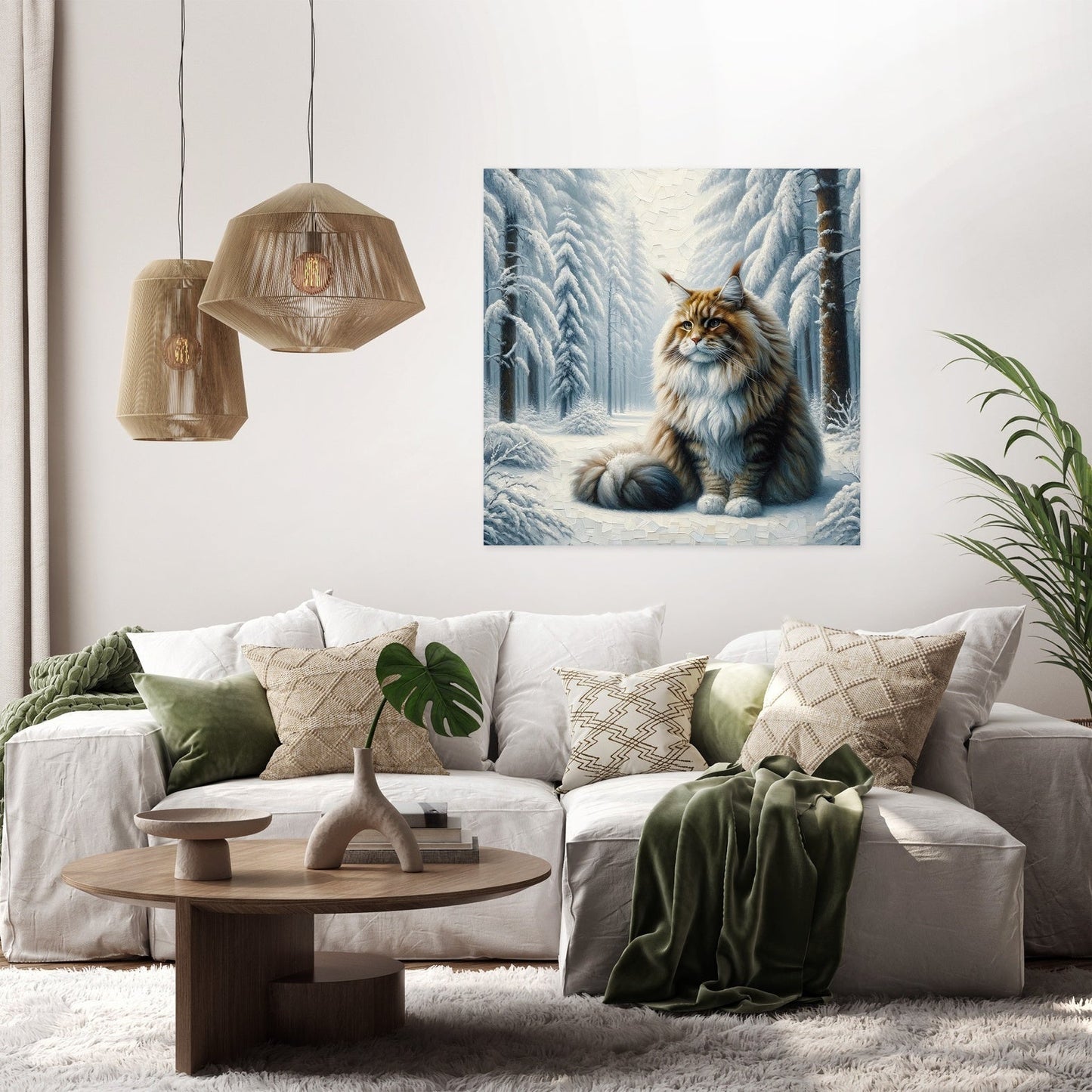 Winter's Majesty Canvas
