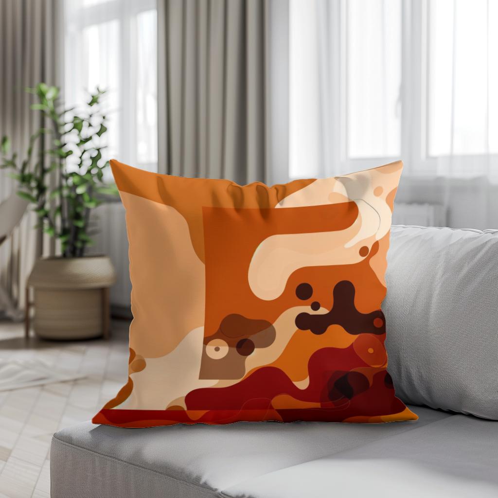 Desert Sands of Serenity Cotton Cushion