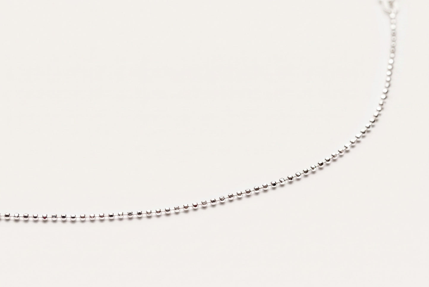 17.5" (45cm) Diamond Ball Chain