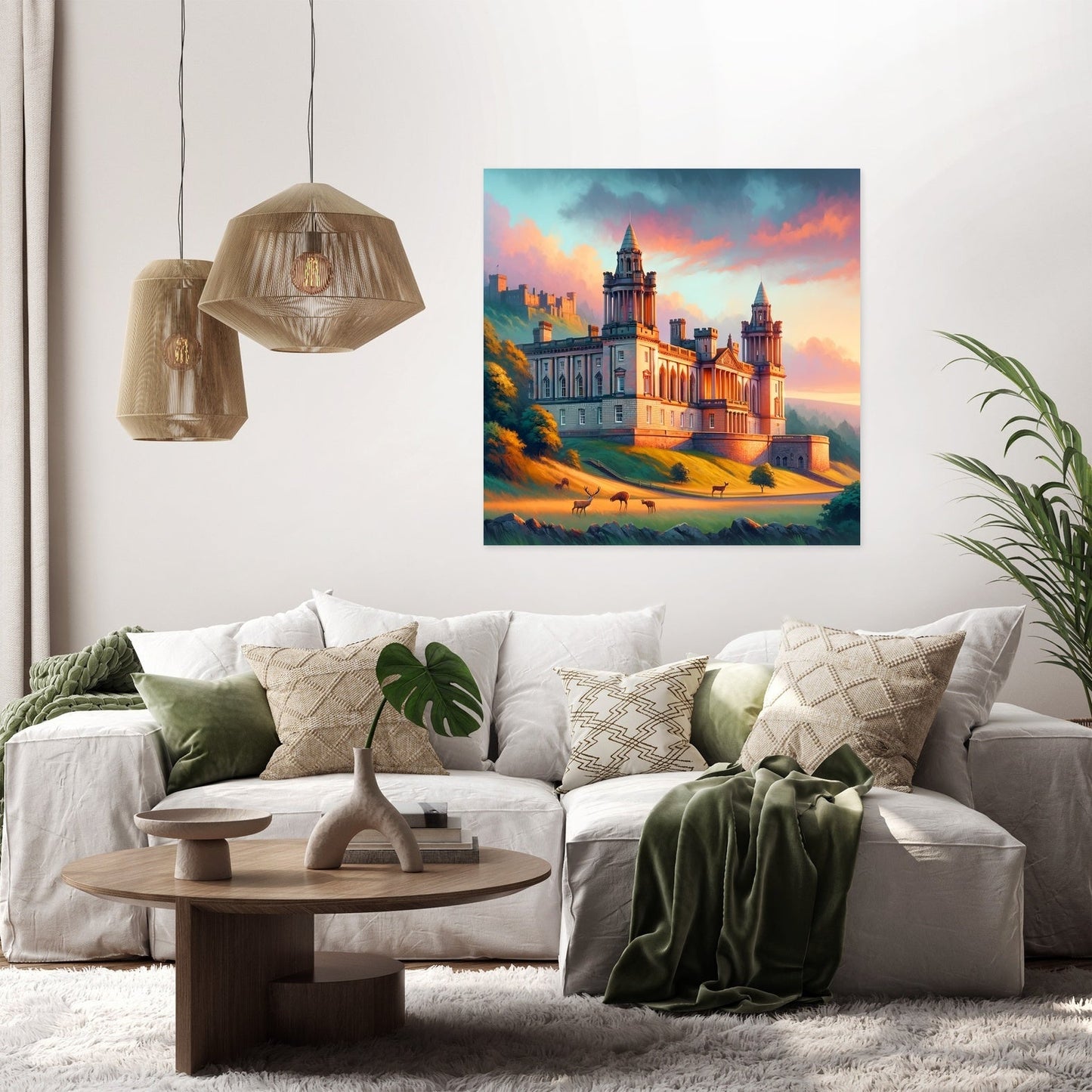 Evening Grace at Belfast Canvas