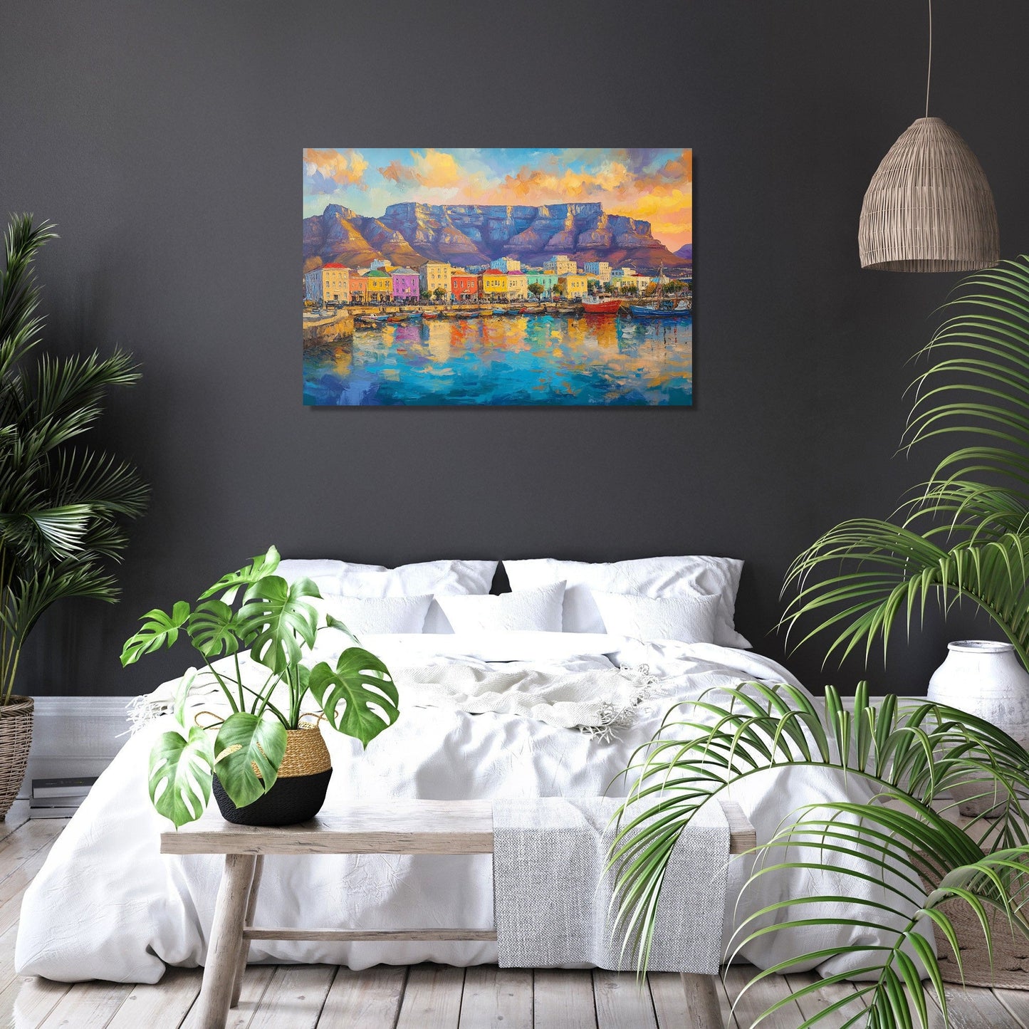 Cape Town Colourful Canvas