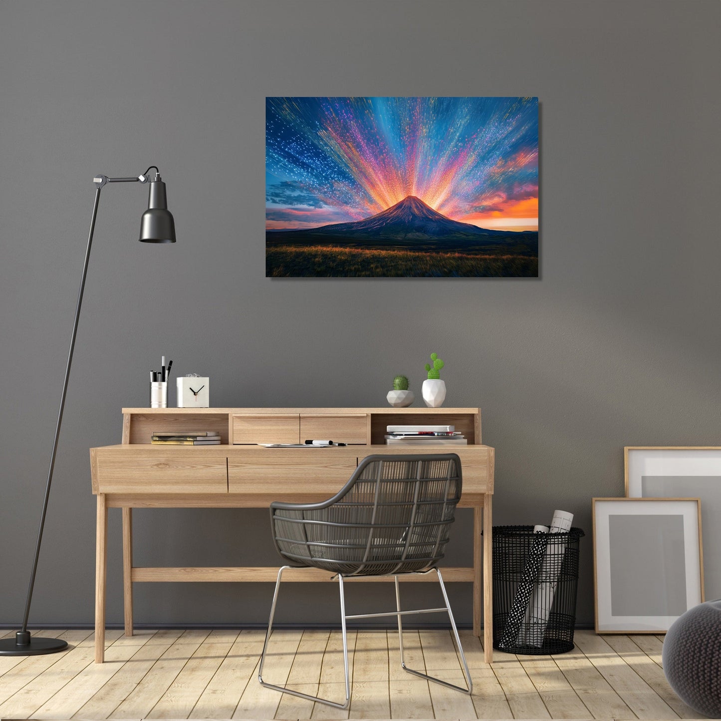 Colour Cascade Canvas